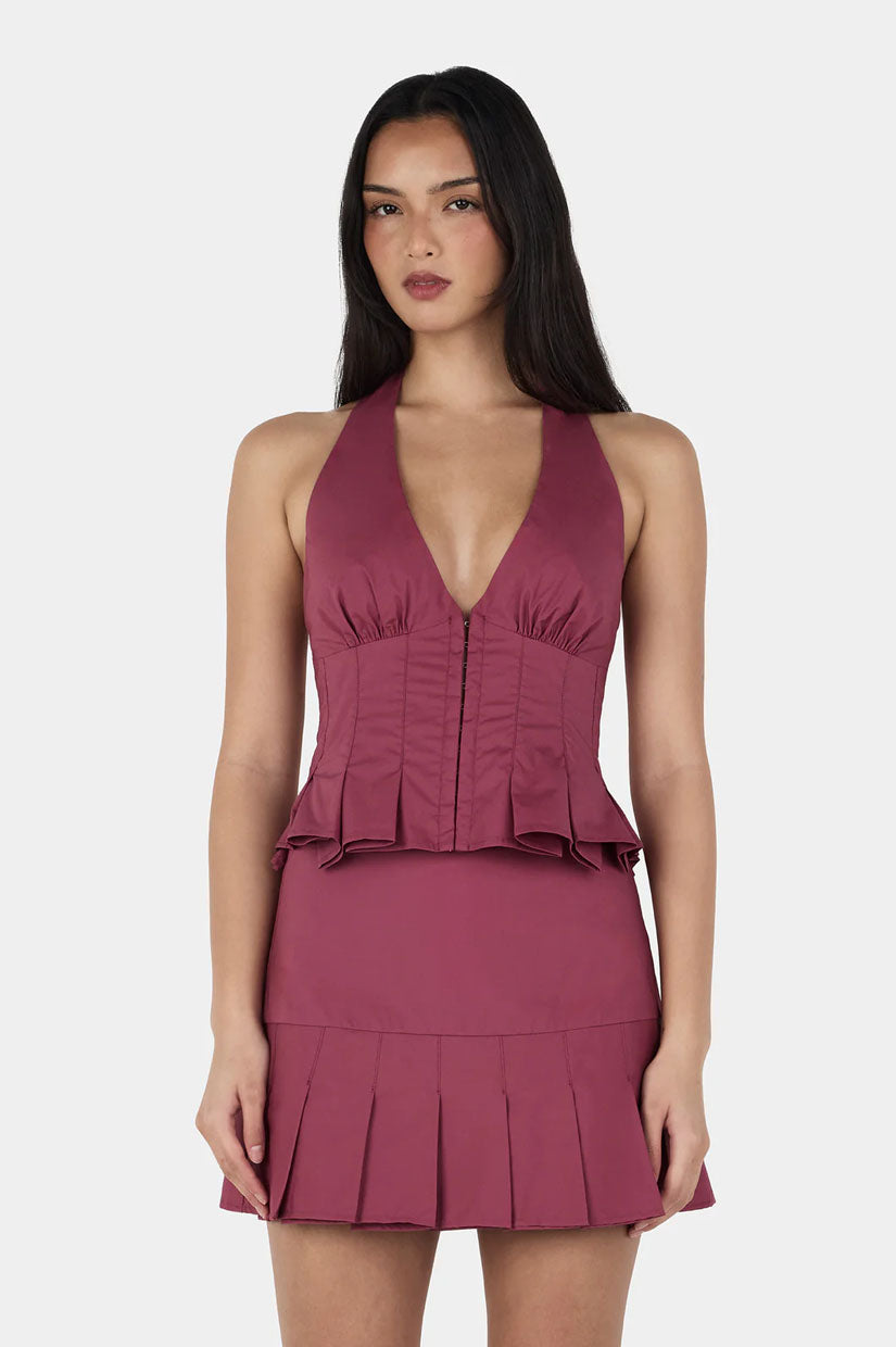 Ownley Jorja Corset - Raspberry