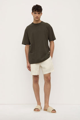 Assembly Knox Organic Oversized Tee - Forest