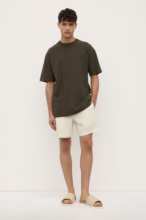 Assembly Knox Organic Oversized Tee - Forest