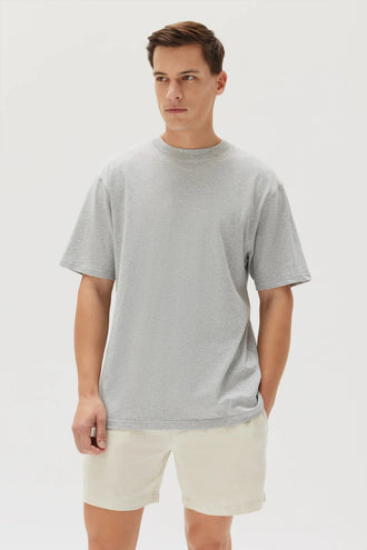 Assembly Knox Organic Oversized Tee - Grey