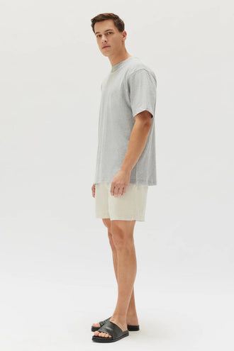 Assembly Knox Organic Oversized Tee - Grey