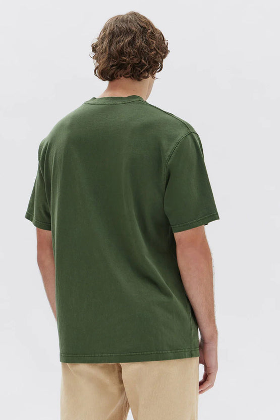 Assembly Knox Organic Oversized Tee - Forest