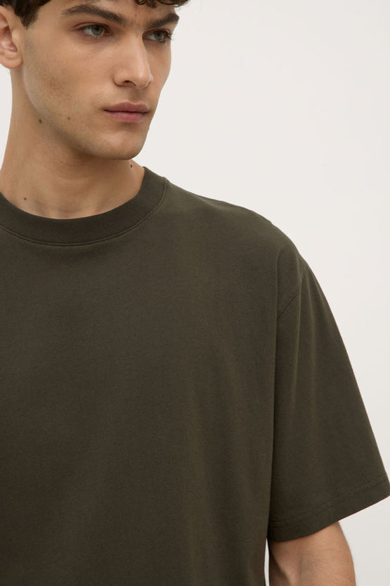 Assembly Knox Organic Oversized Tee - Grey