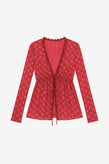 Ownley Kris Top - Polka Splice
