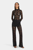 Ownley Clive Lace Top - Black