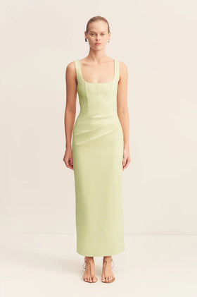 Shona Joy Lani Structured Midi - Pistachio