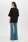 Camilla and Marc Larissa Logo Tee - Black