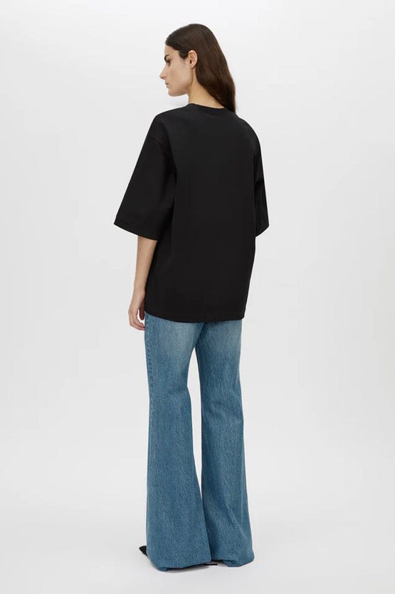 Camilla and Marc Larissa Logo Tee - Black
