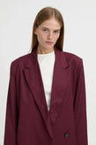 Blanca Lazara Blazer - Burgundy