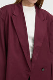 Blanca Lazara Blazer - Burgundy