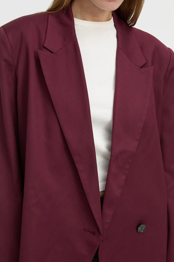 Blanca Lazara Blazer - Burgundy