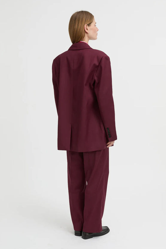 Blanca Lazara Blazer - Burgundy