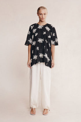 Marle Liberty SS Shirt - Rice Flower