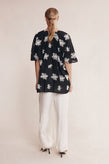 Marle Liberty SS Shirt - Rice Flower