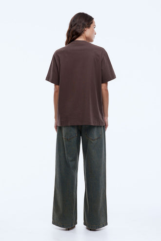 Ena Pelly Lexi Logo Tee - Mocha