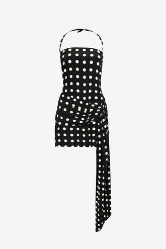 Ruby Lou Mini Dress - Polka Dot