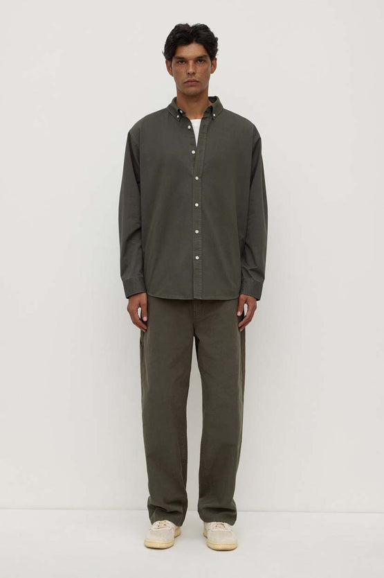 Assembly Maclean LS Shirt - Moss