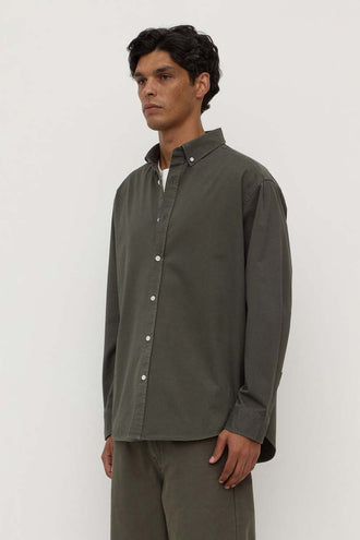 Assembly Maclean LS Shirt - Moss