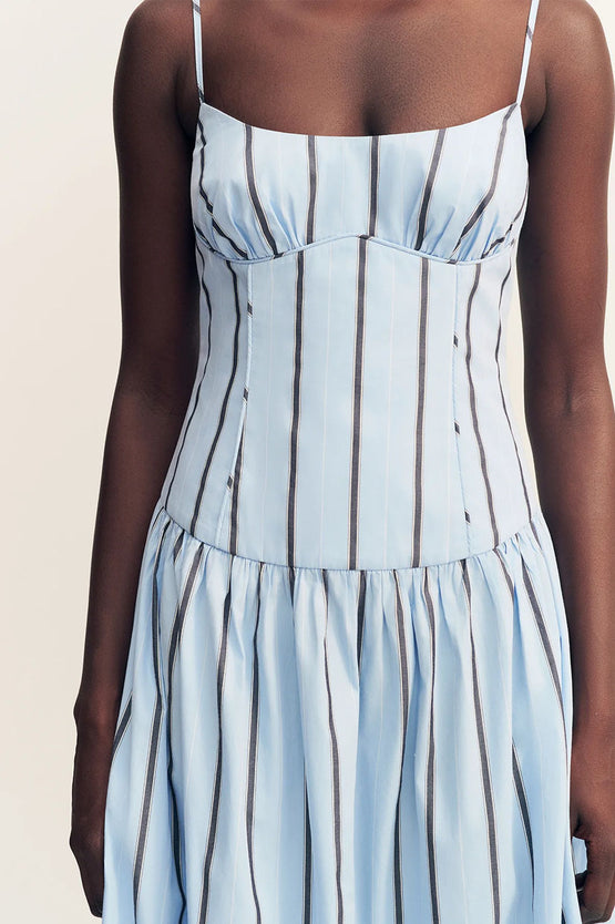 Shona Joy Saxon Panelled Maxi - Bather