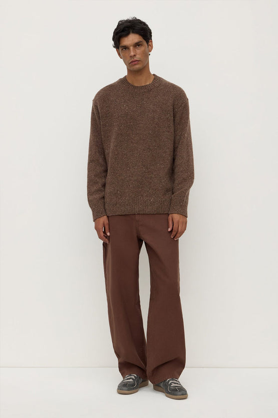 Assembly Lief Wool Blend Knit - Brown