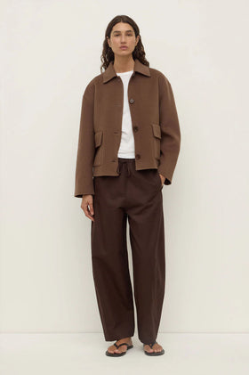 Assembly Mya Wool Jacket - Milk Choc
