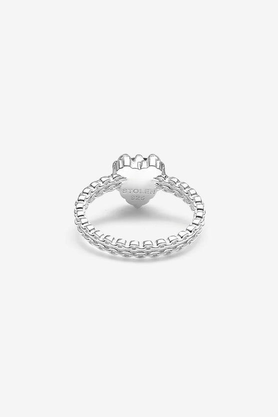 Stolen Girlfriends Club Mini Claw Ring - Onyx