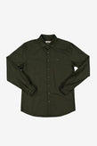 Just Another Fisherman Stamp Work Shirt - Olive