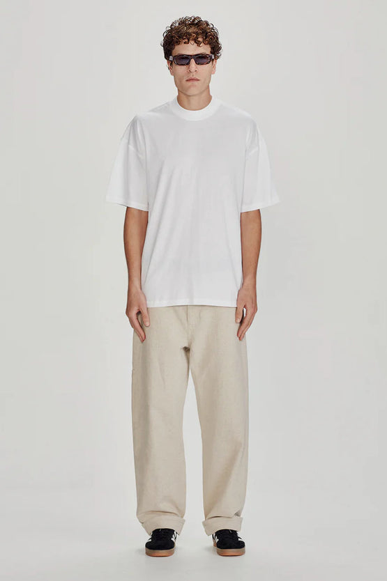 Commoners Mens Oversized Tee - White
