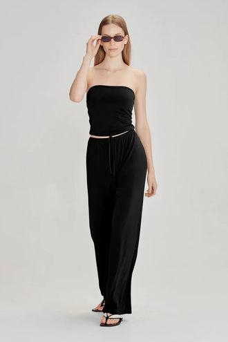 Commoners Viscose Resort Pant - Black