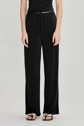 Commoners Viscose Resort Pant - Black