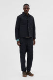 Norse Projects Pelle Waxed Nylon Jacket - Black