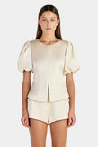 Hansen & Gretel Pellegrino Top - Pearl