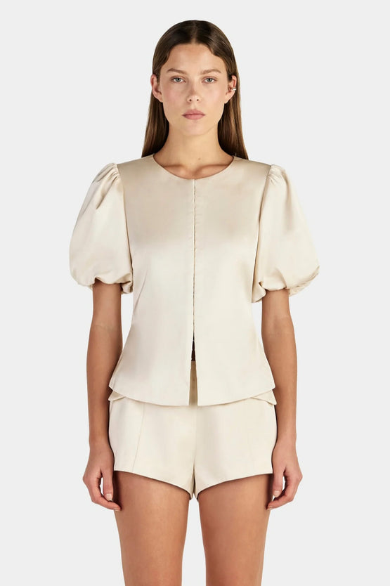 Hansen & Gretel Pellegrino Top - Pearl