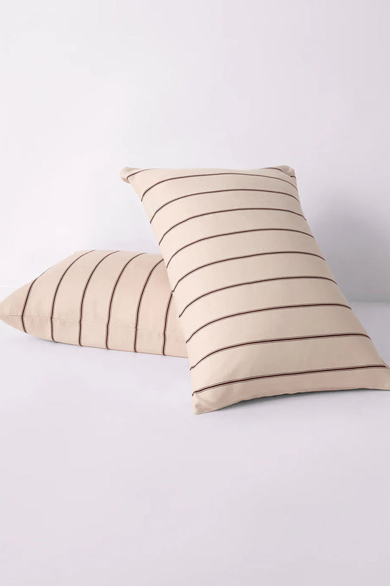 Hommey Pillowcase Pair - Vanilla