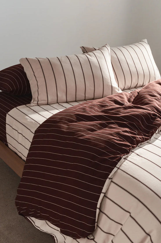 Hommey Pillowcase Pair - Vanilla