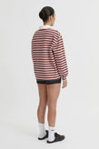 Blanca Ellie Polo Top - Red