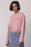 Damson Madder Stripe LS - Red