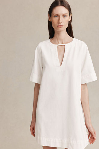 Marle Rennie Dress - Blanc