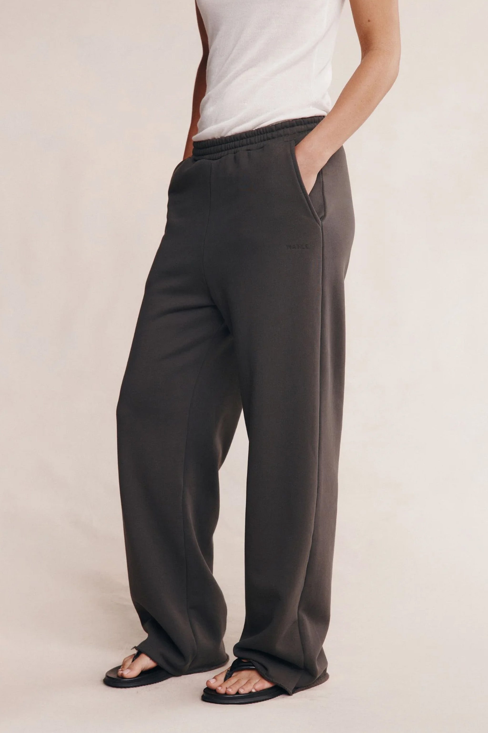 Marle Robin Trackpant - Charcoal