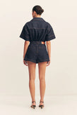 Shona Joy Rita Wrap Skort - Deep Indigo