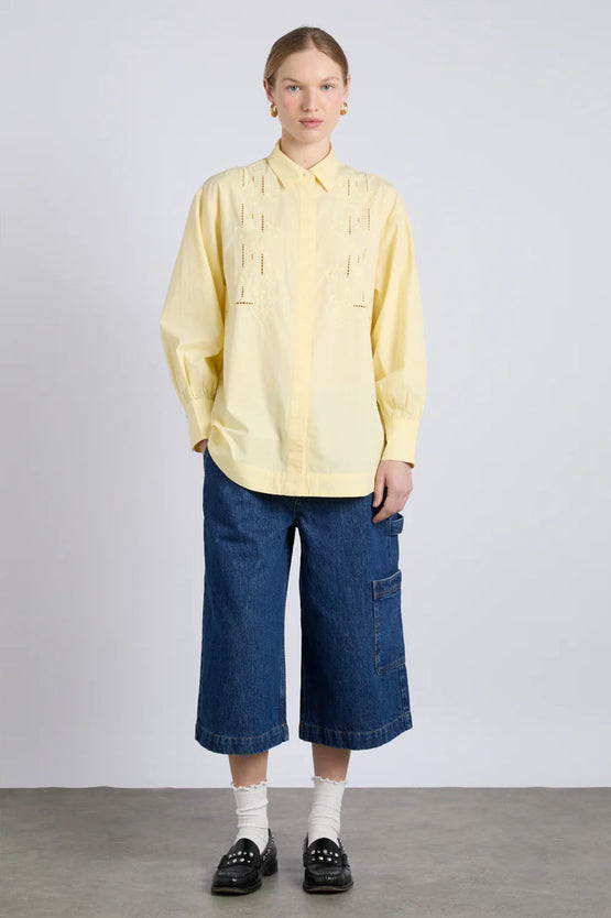 Damson Madder Rue Shirt - Butter