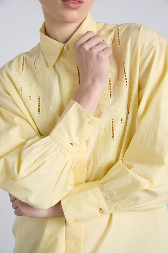 Damson Madder Rue Shirt - Butter