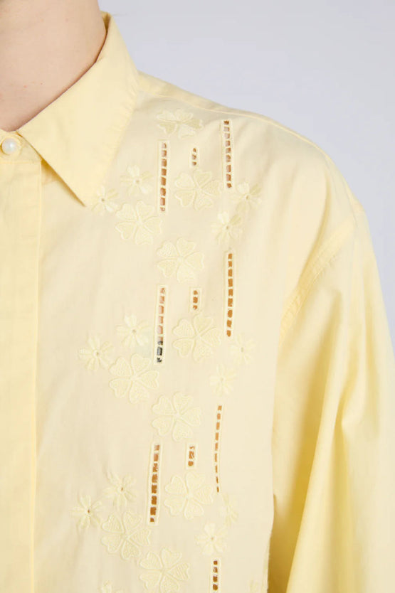 Damson Madder Rue Shirt - Butter