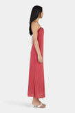 Ownley Samantha Midi Dress - Polka Splice