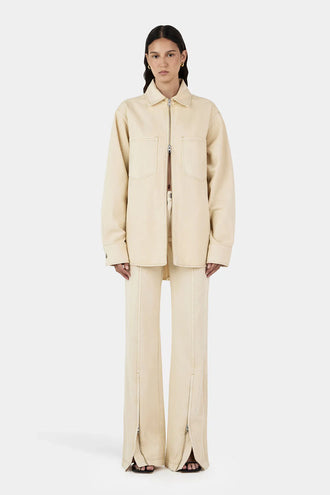 Hansen & Gretel Sana Denim Shirt - Shortbread