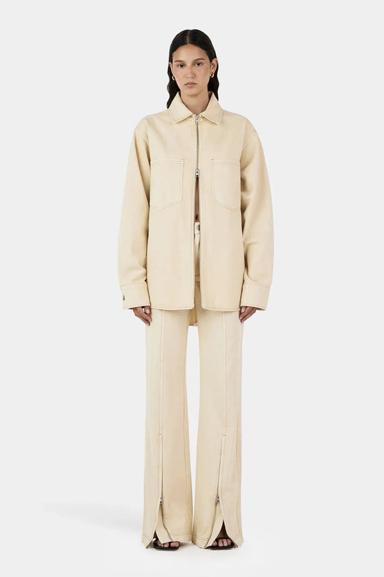 Hansen & Gretel Sana Denim Shirt - Shortbread