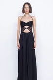 Bec & Bridge Santal Halter Maxi - Black