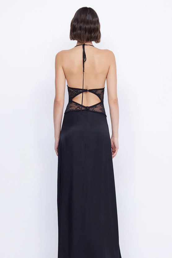 Bec & Bridge Santal Halter Maxi - Black