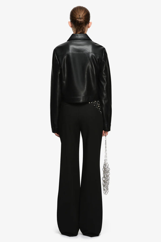 Bec & Bridge Saphira Cropped Jacket - Black