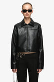 Bec & Bridge Saphira Cropped Jacket - Black